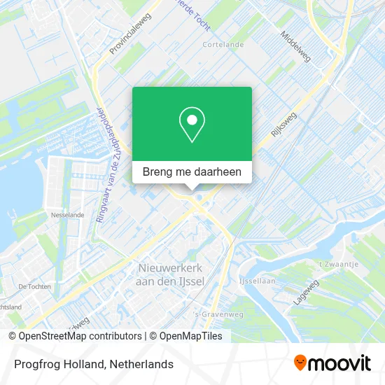 Progfrog Holland kaart