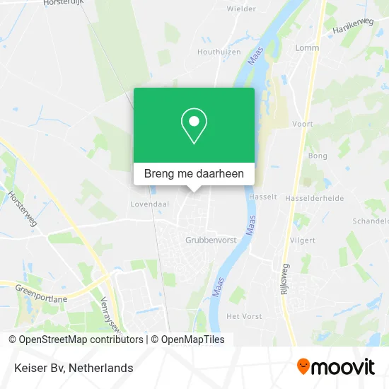 Keiser Bv kaart