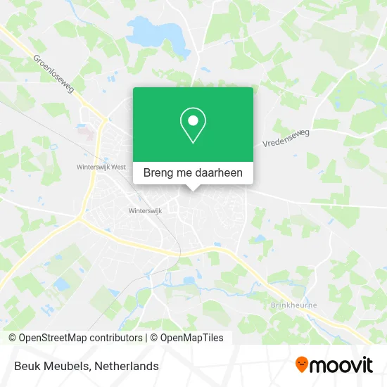 Beuk Meubels kaart