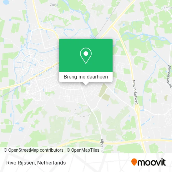 Rivo Rijssen kaart
