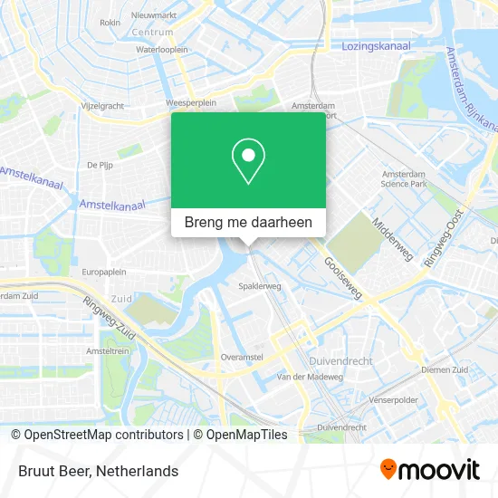 Bruut Beer kaart