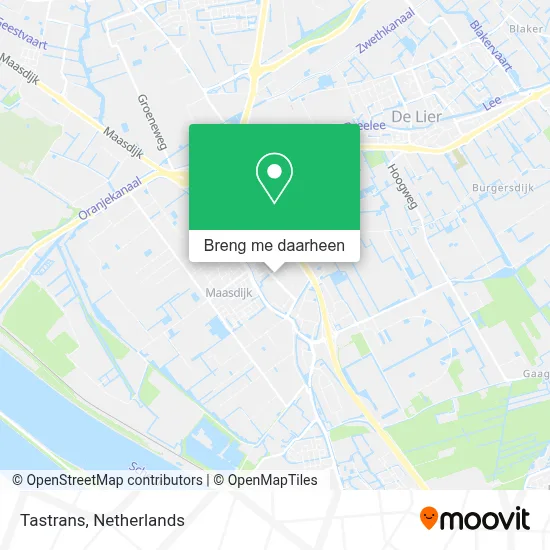 Tastrans kaart