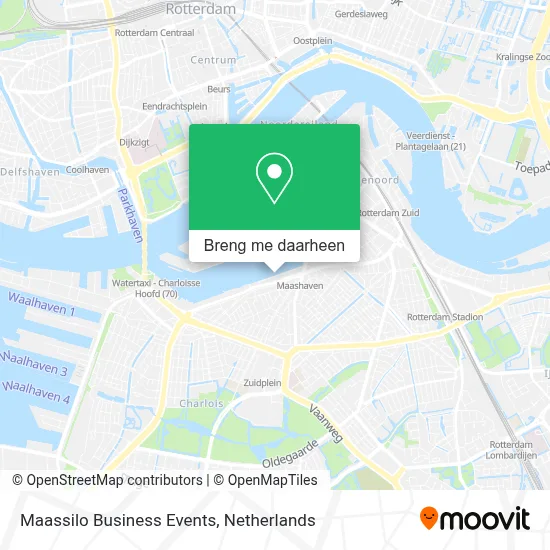 Maassilo Business Events kaart