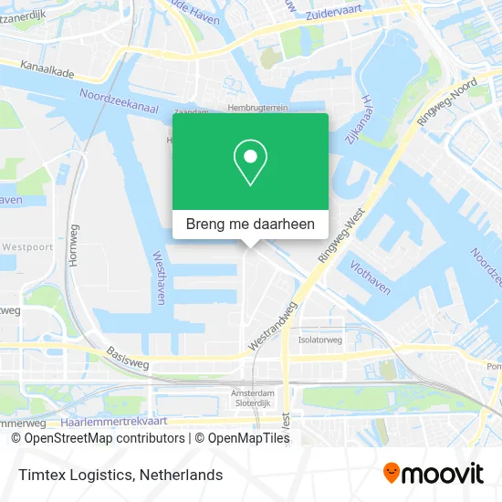 Timtex Logistics kaart