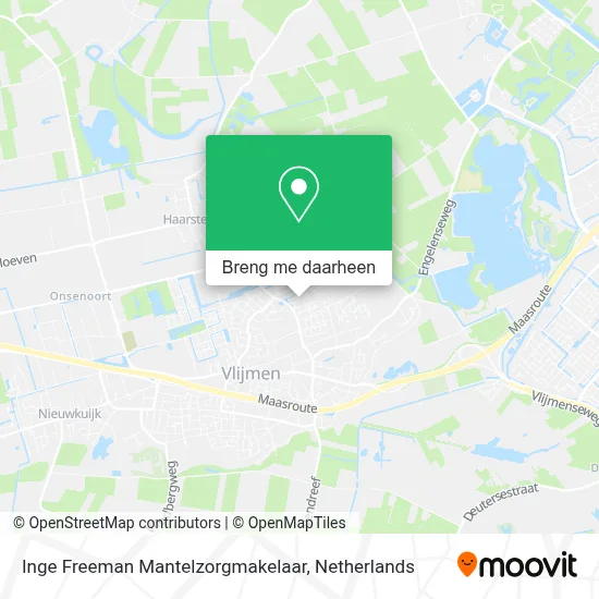 Inge Freeman Mantelzorgmakelaar kaart