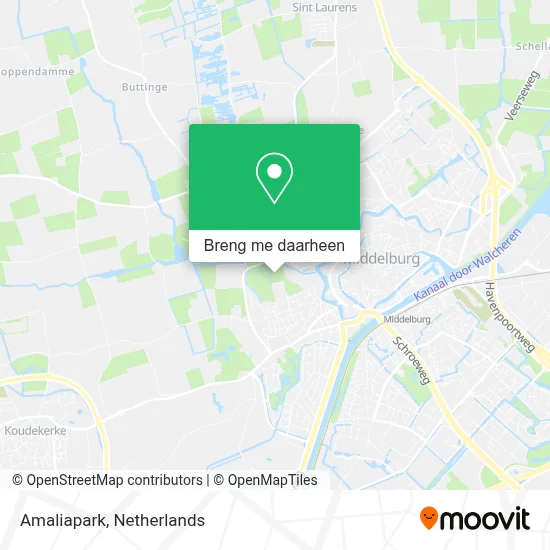 Amaliapark kaart