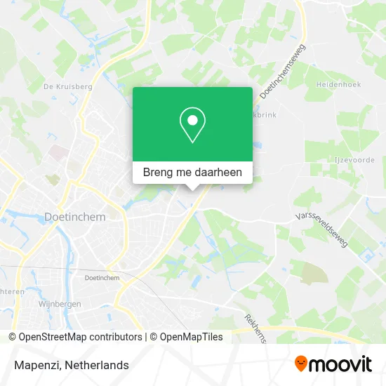 Mapenzi kaart