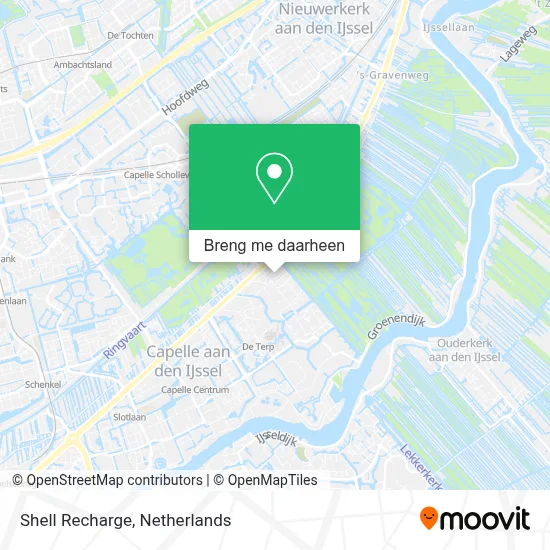 Shell Recharge kaart