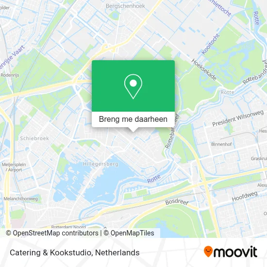 Catering & Kookstudio kaart