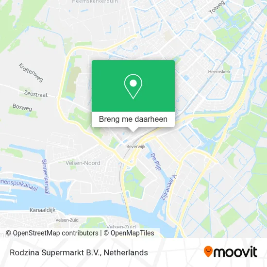 Rodzina Supermarkt B.V. kaart