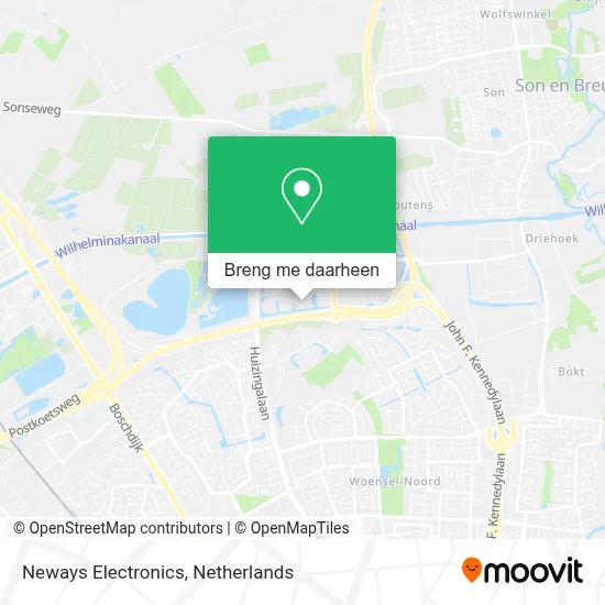 Neways Electronics kaart
