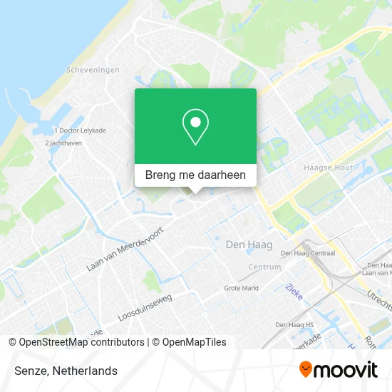 Senze kaart