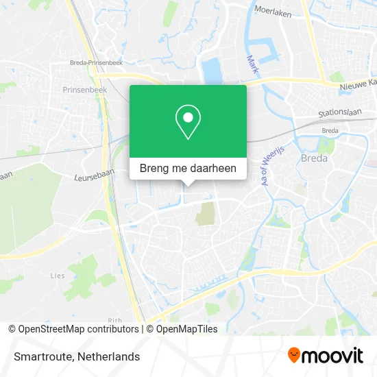 Smartroute kaart