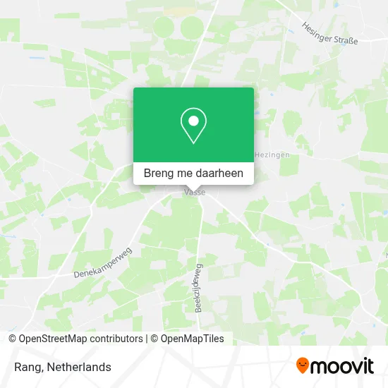 Rang kaart