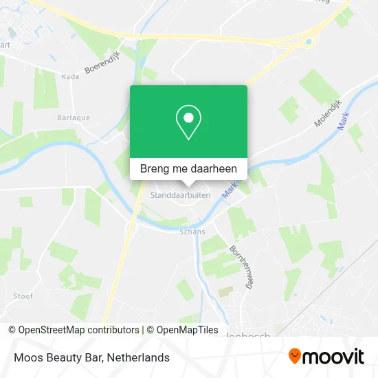 Moos Beauty Bar kaart