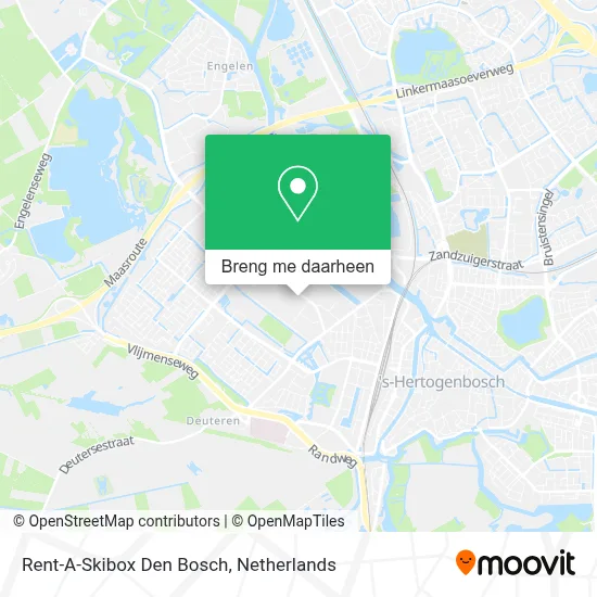 Rent-A-Skibox Den Bosch kaart