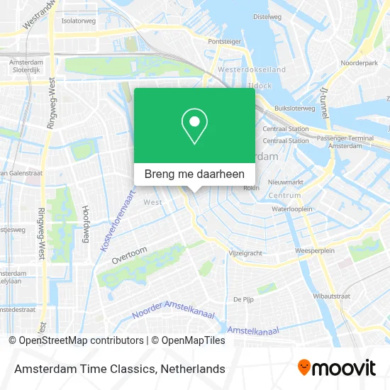 Amsterdam Time Classics kaart