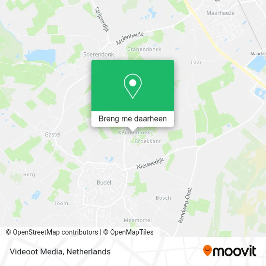 Videoot Media kaart