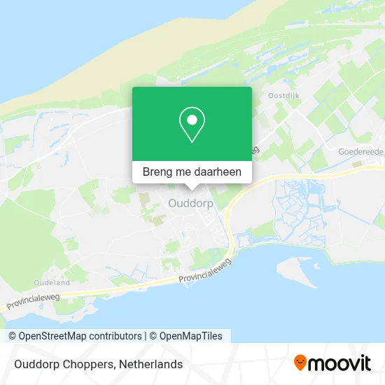 Ouddorp Choppers kaart