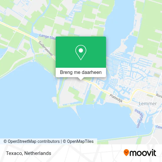 Texaco kaart