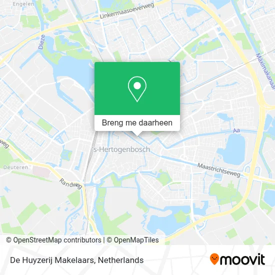 De Huyzerij Makelaars kaart