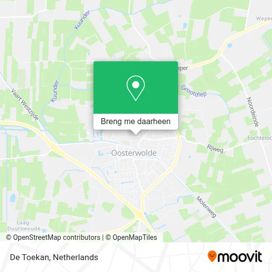 De Toekan kaart