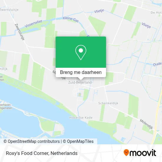 Roxy's Food Corner kaart