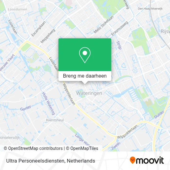 Ultra Personeelsdiensten kaart