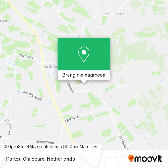 Partou Childcare kaart