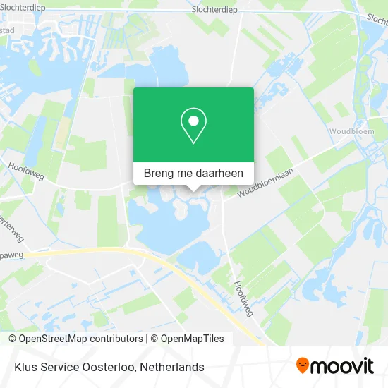 Klus Service Oosterloo kaart