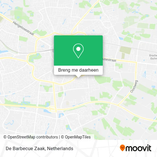 De Barbecue Zaak kaart