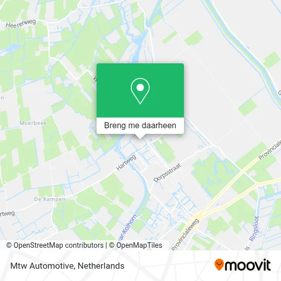 Mtw Automotive kaart