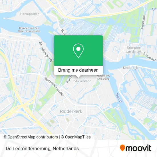 De Leeronderneming kaart