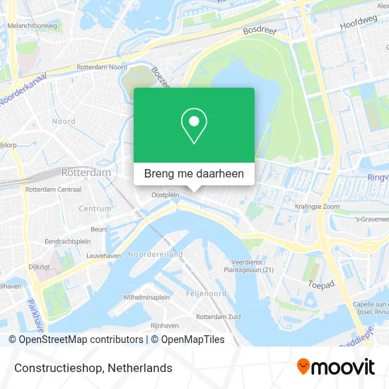 Constructieshop kaart