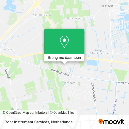 Bohr Instrument Services kaart