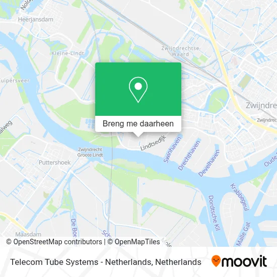 Telecom Tube Systems - Netherlands kaart