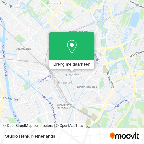 Studio Henk kaart