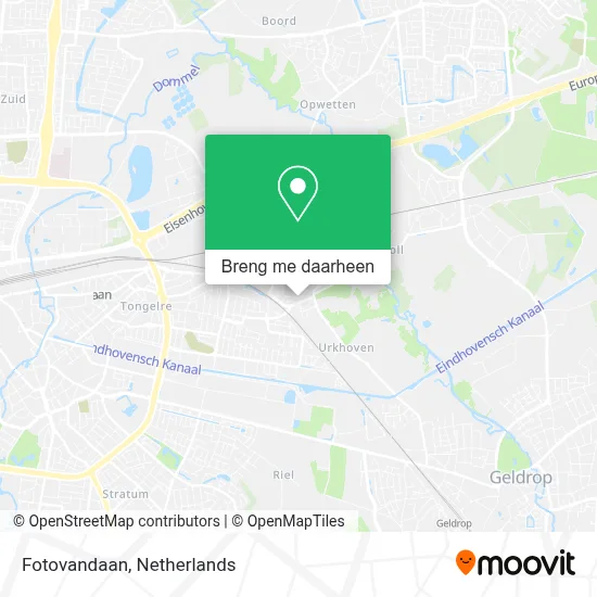 Fotovandaan kaart