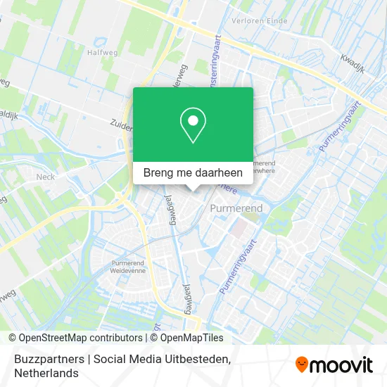 Buzzpartners | Social Media Uitbesteden kaart