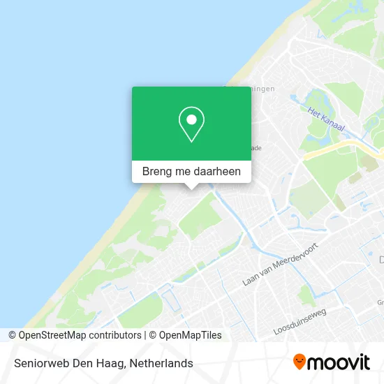 Seniorweb Den Haag kaart