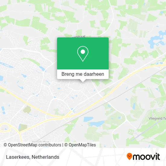 Laserkees kaart