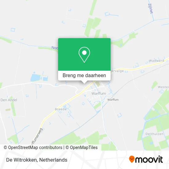 De Witrokken kaart