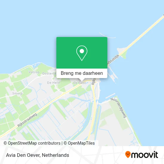 Avia Den Oever kaart