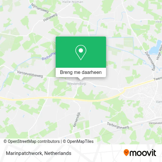 Marinpatchwork kaart