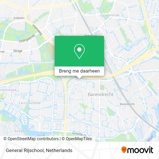 General Rijschool kaart