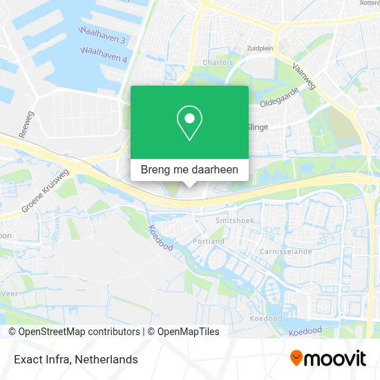 Exact Infra kaart
