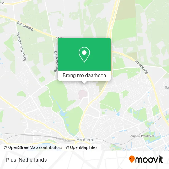Plus kaart