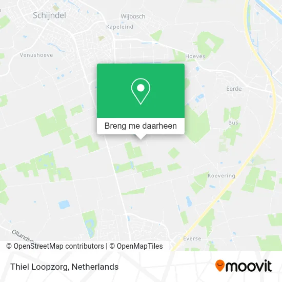 Thiel Loopzorg kaart