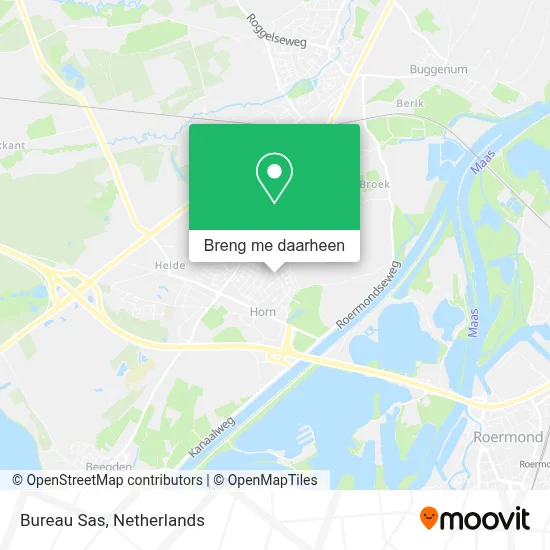 Bureau Sas kaart