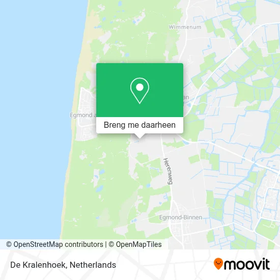 De Kralenhoek kaart